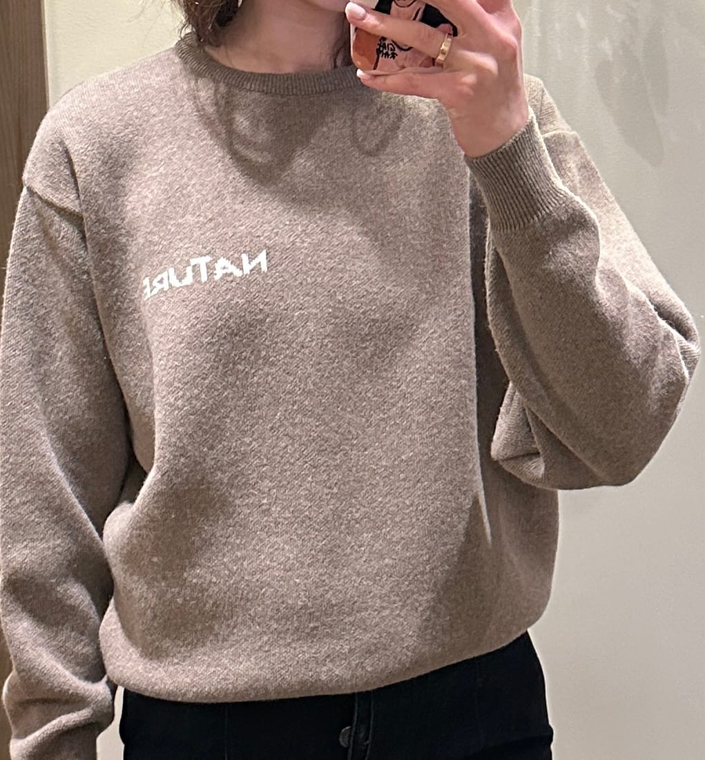 Customer photo review of NATURE Kašmyro ir Merino Vilnos Megztinis