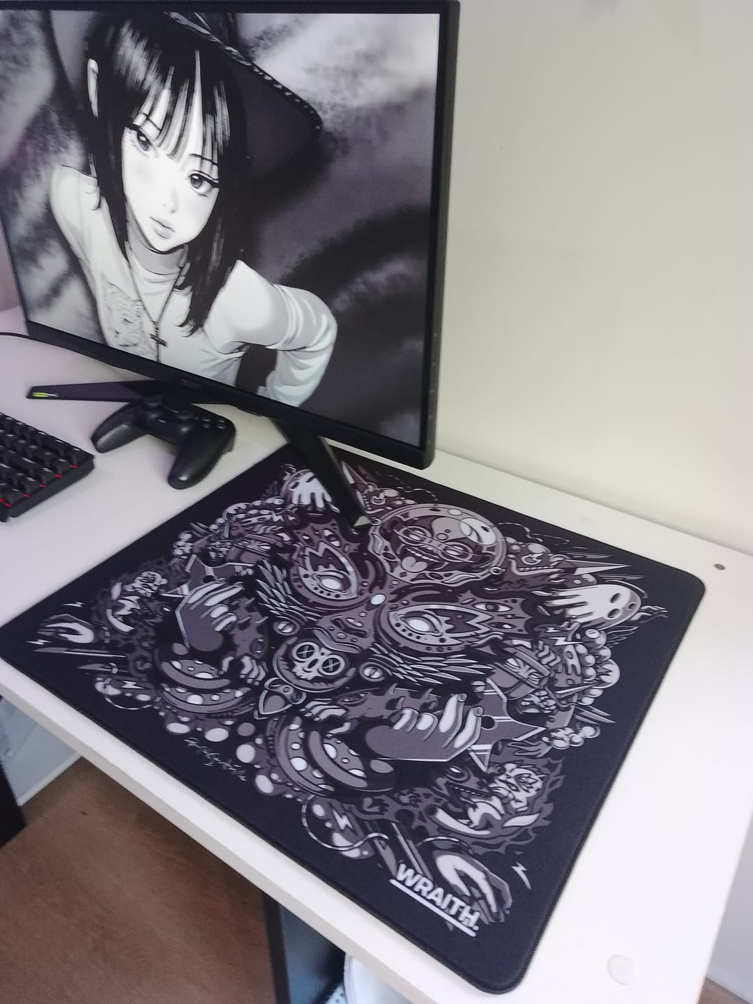 Customer photo review of Wraith Spirit of Aim Mousepad