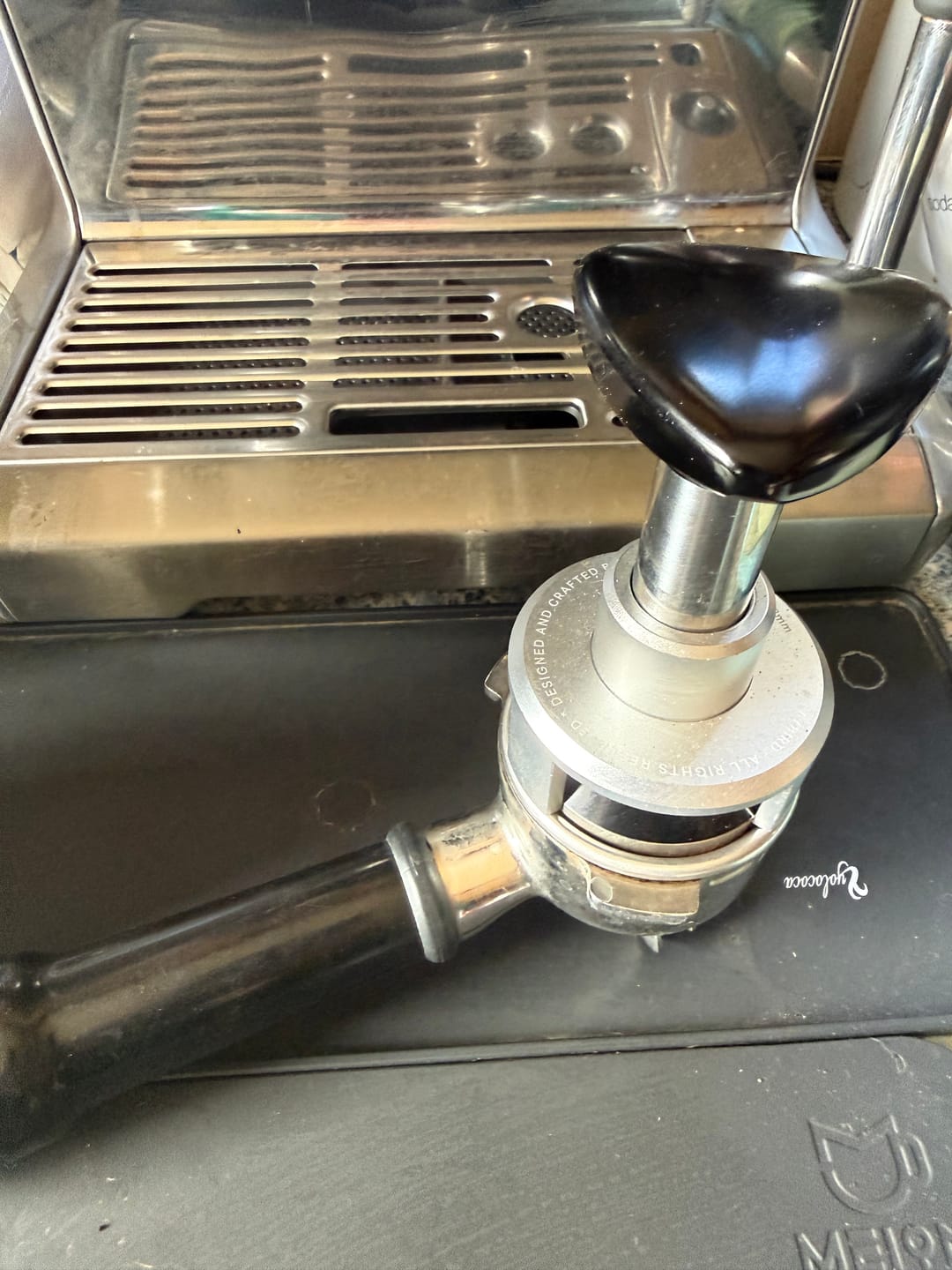 Customer photo review of Four Spring Titan Tamper & Distributor