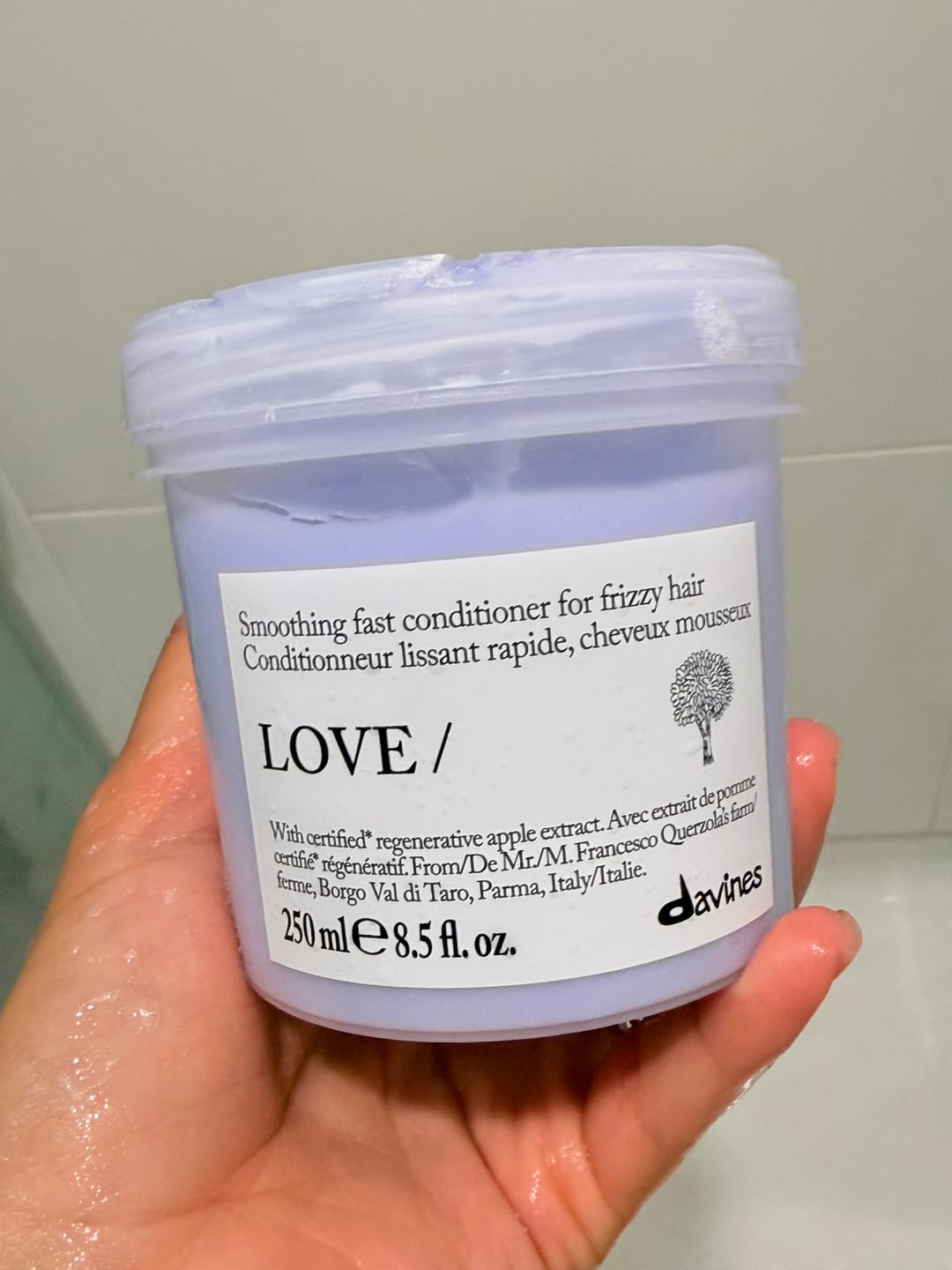 Customer photo review of LOVE SMOOTHING Conditioner