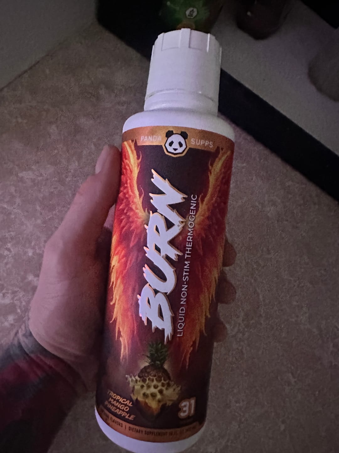 Customer photo review of BURN Stim-Free Liquid Thermogenic