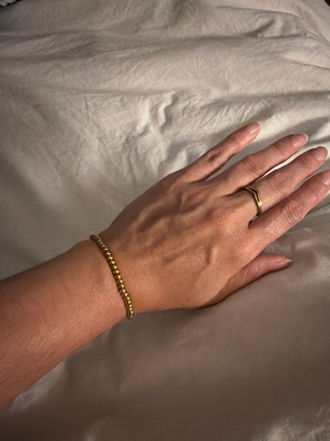 Customer photo review of Caicos Beaded Bracelet (Bundle)