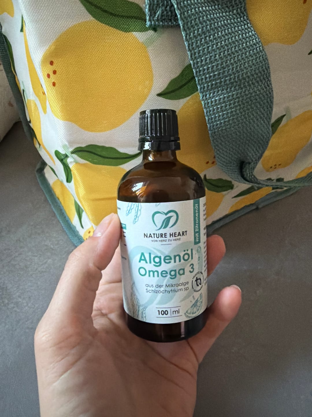 Customer photo review of Algenöl Omega 3