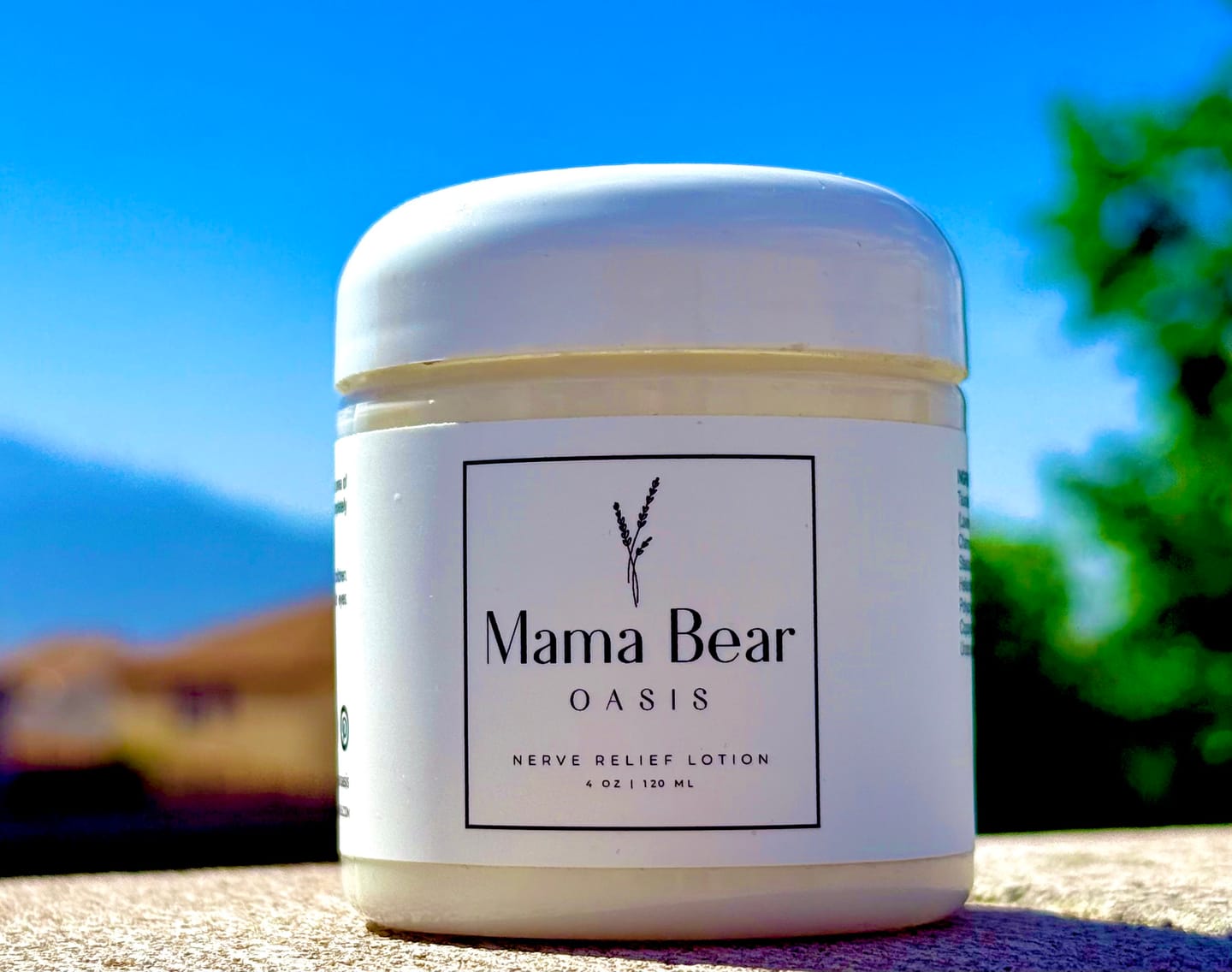 Customer photo review of Mama Bear Nerve Relief Lotion