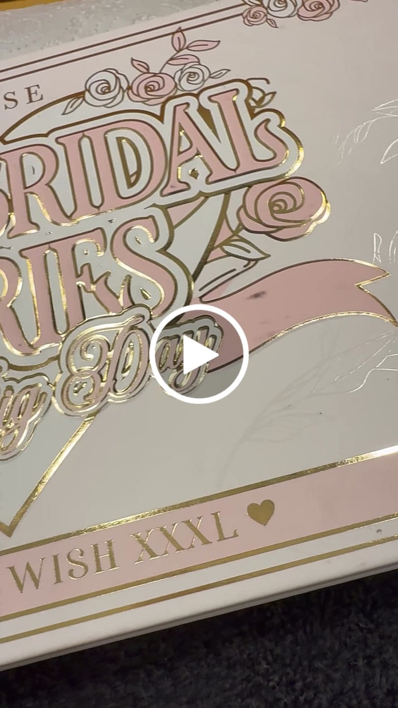 Recenzie video a clienților despre paleta Wedding Wish XXXL