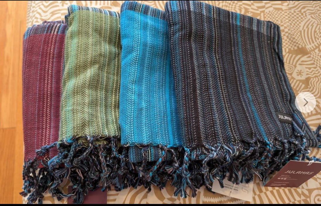 Customer photo review of NEW! Organic Cotton Turkish Towel Multi