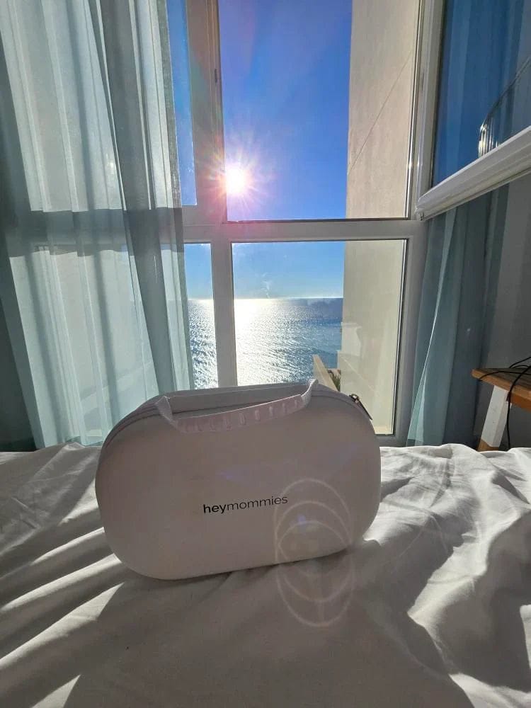Customer photo review of Draagbare Borstkolf - Heymommies Flow Lite 12