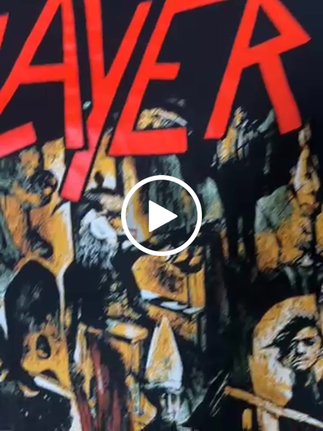 Customer video review of Slayer - Reign In Blood - Shortsleeve Shirt
