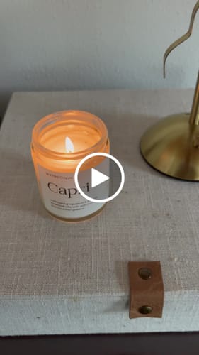 Customer video review of Wild Capri Candle