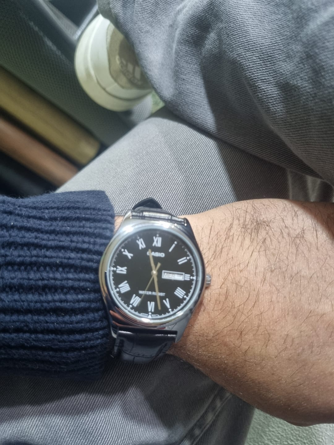 Customer photo review of Reloj Casio Análogo MTP-V006L-1B Negro