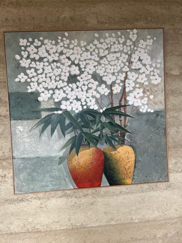 Customer review photo for Plaster Art Texture Painting #SG486