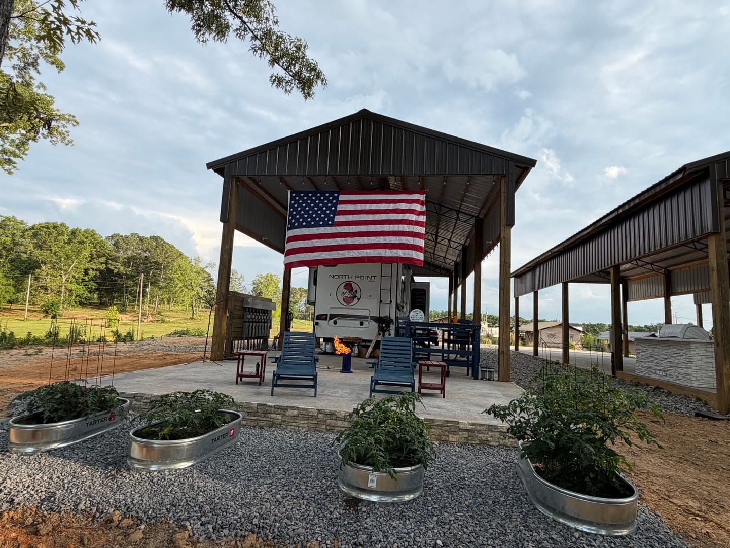 Customer photo review of 6' x 10' American Flag