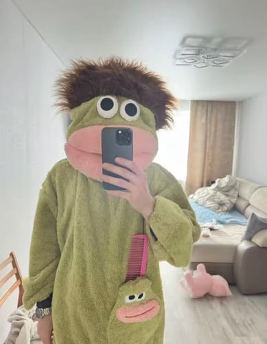 Customer photo review of Cozybeast™ Weird Suit