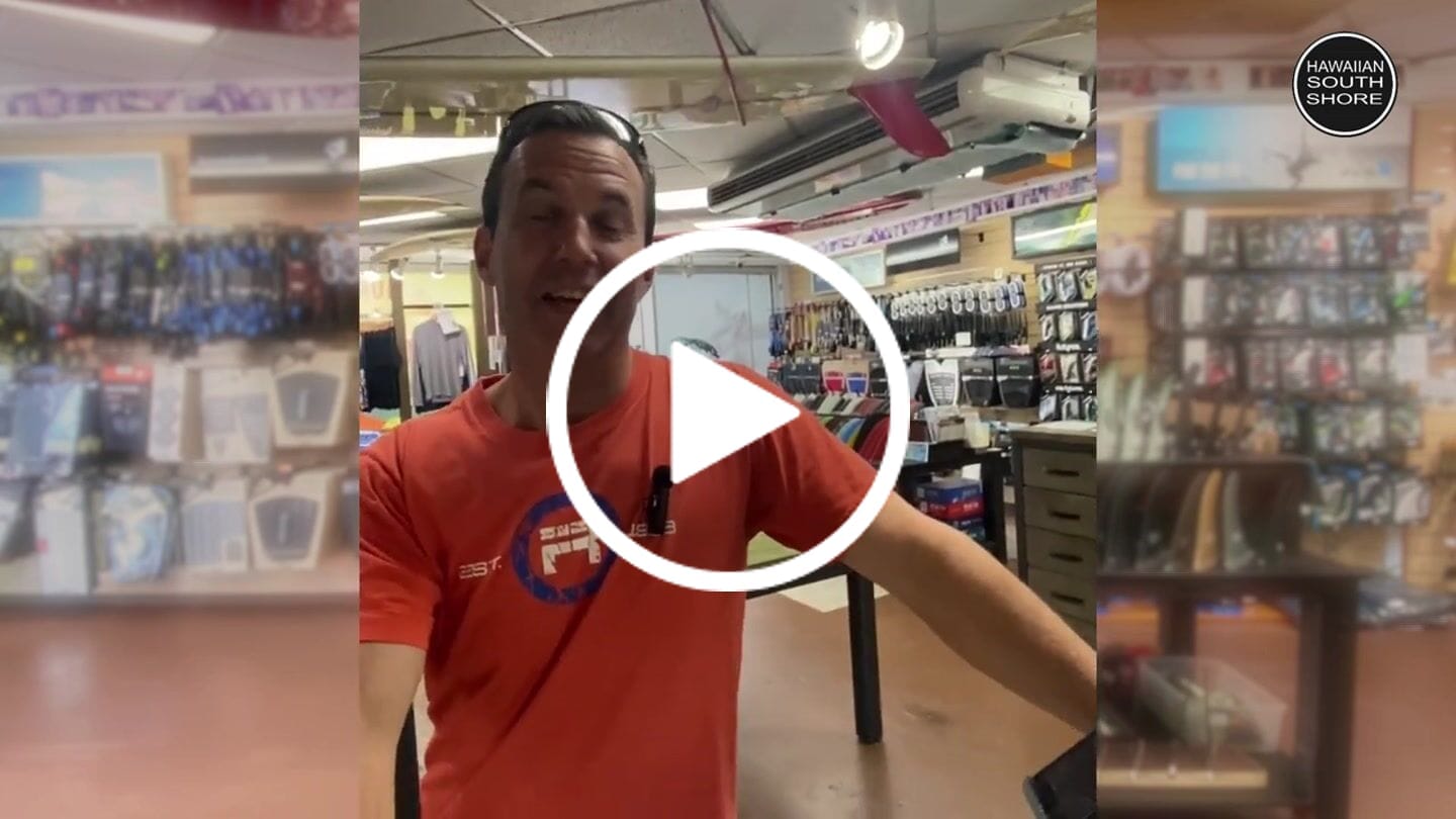 Customer video review of Harley Ingleby HI4 (9'1 - 9'3) 4+1 Fin Thunderbolt Red