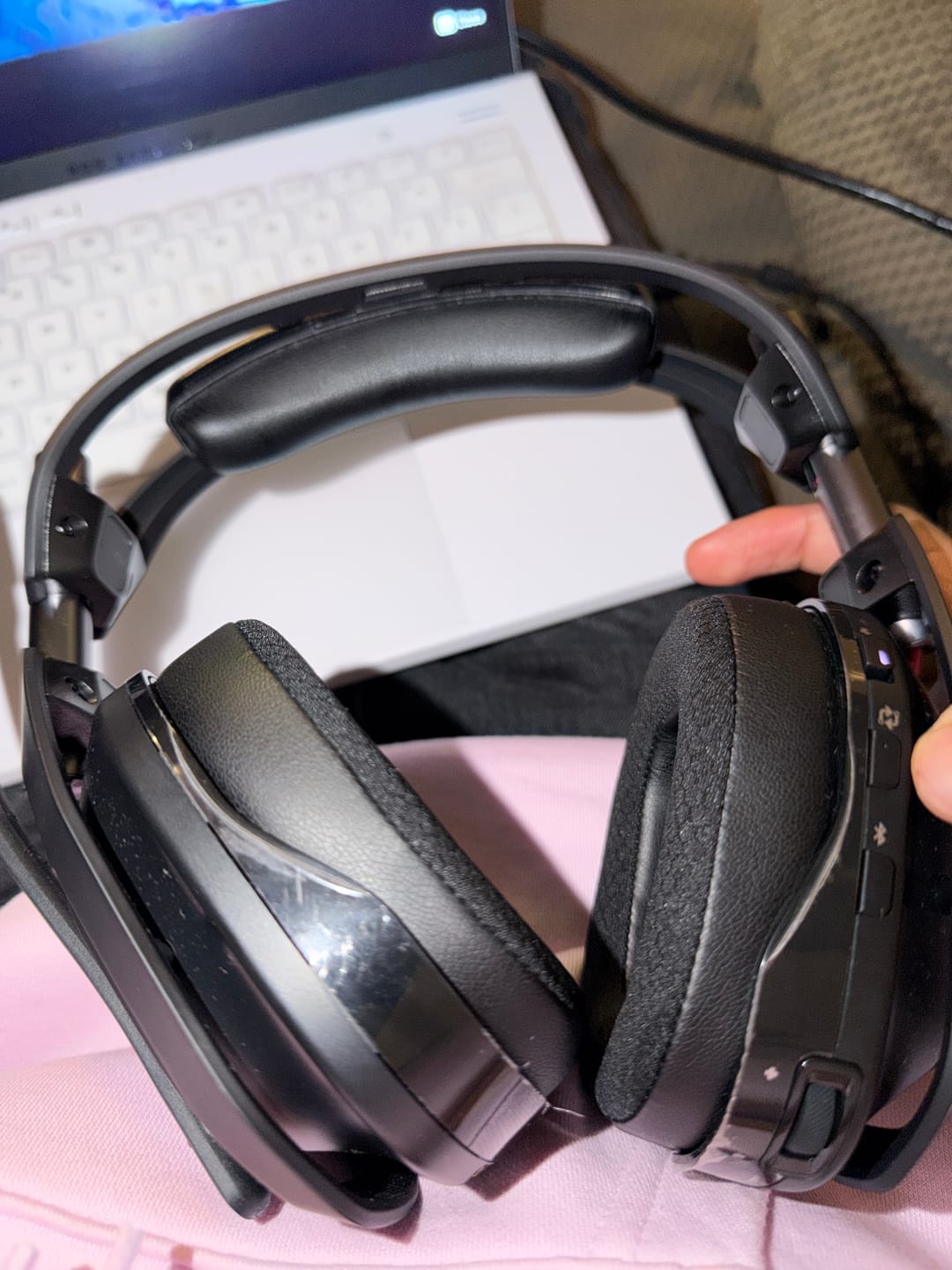 Customer photo review of Astro A50 Headband & Earpad Upgrade Kit – WC Mod Kit A50