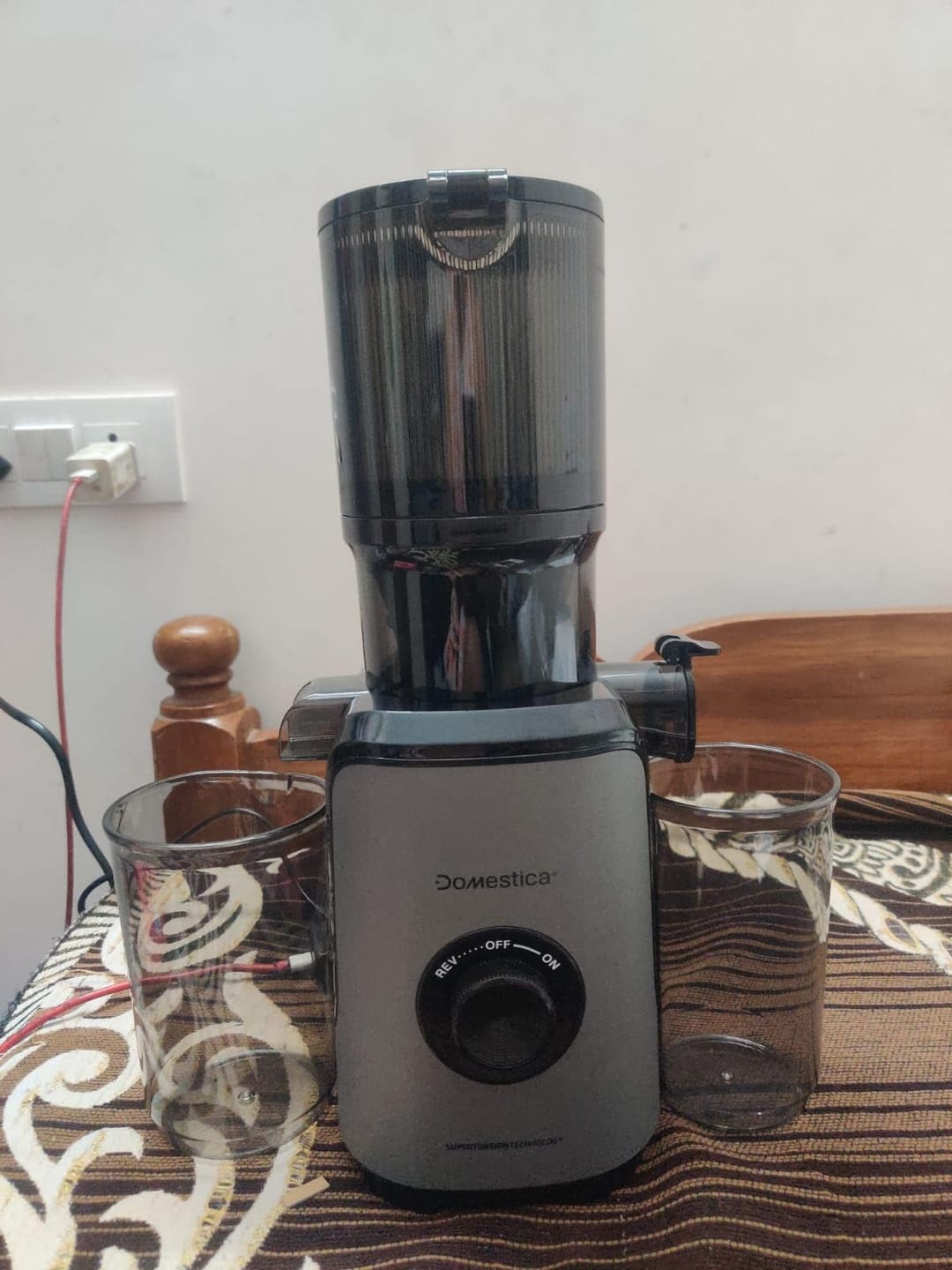 Customer photo review of Dripdrop Cold Press Juicer