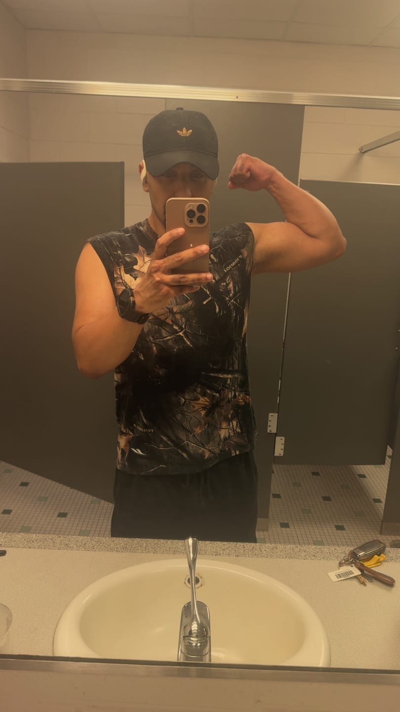 Customer photo review of 3065 - RunTech Camo Tanks