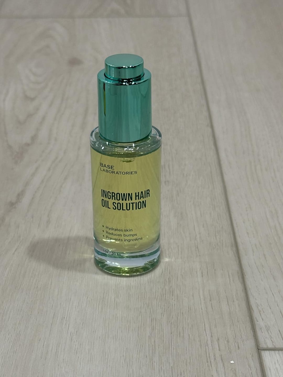 Customer photo review of Ingrown Hair Treatment Oil