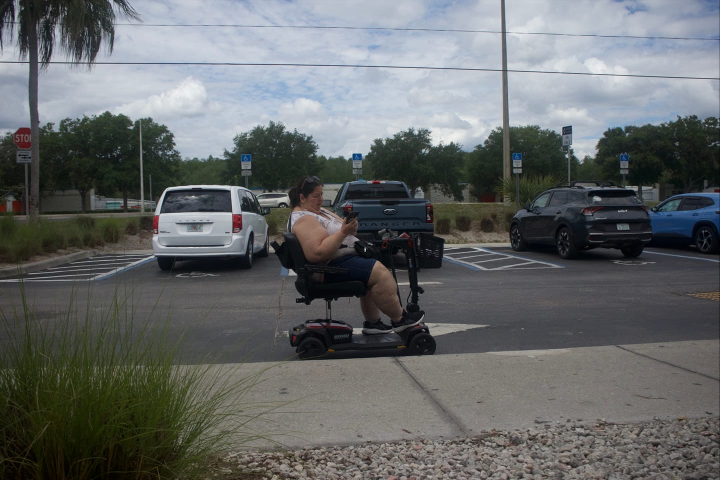 Customer photo review of Multiday Mobility & ECV Foldable Travel Scooter Rental 300 Pound Capacity (3 or more days)