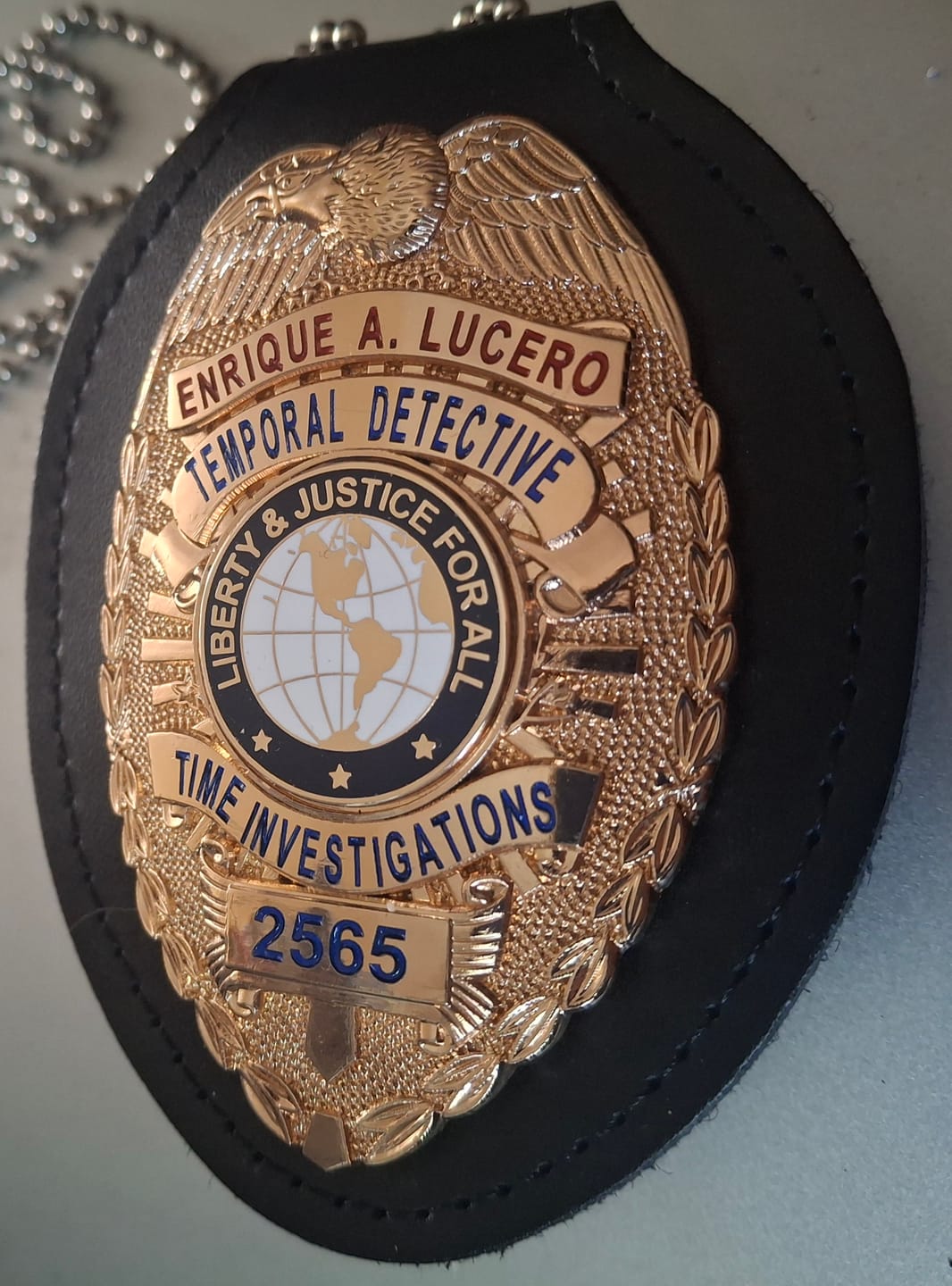 Customer photo review of Customizable Badge MA15