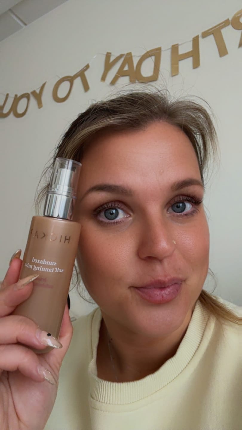 Customer photo review of Sundazed Self Tanning Mist