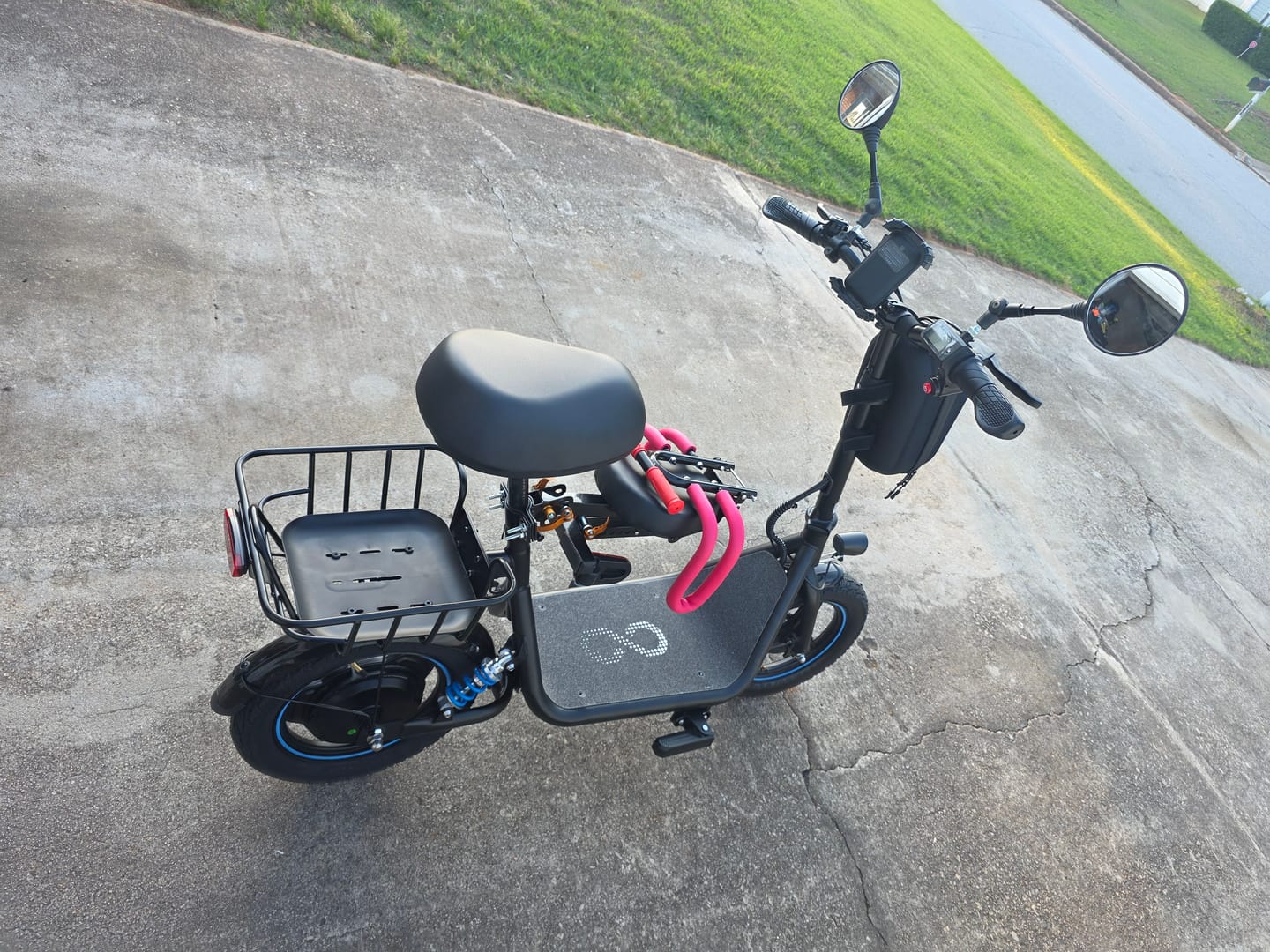 Customer photo review of Waterproof Storage Electric Scooter Bag