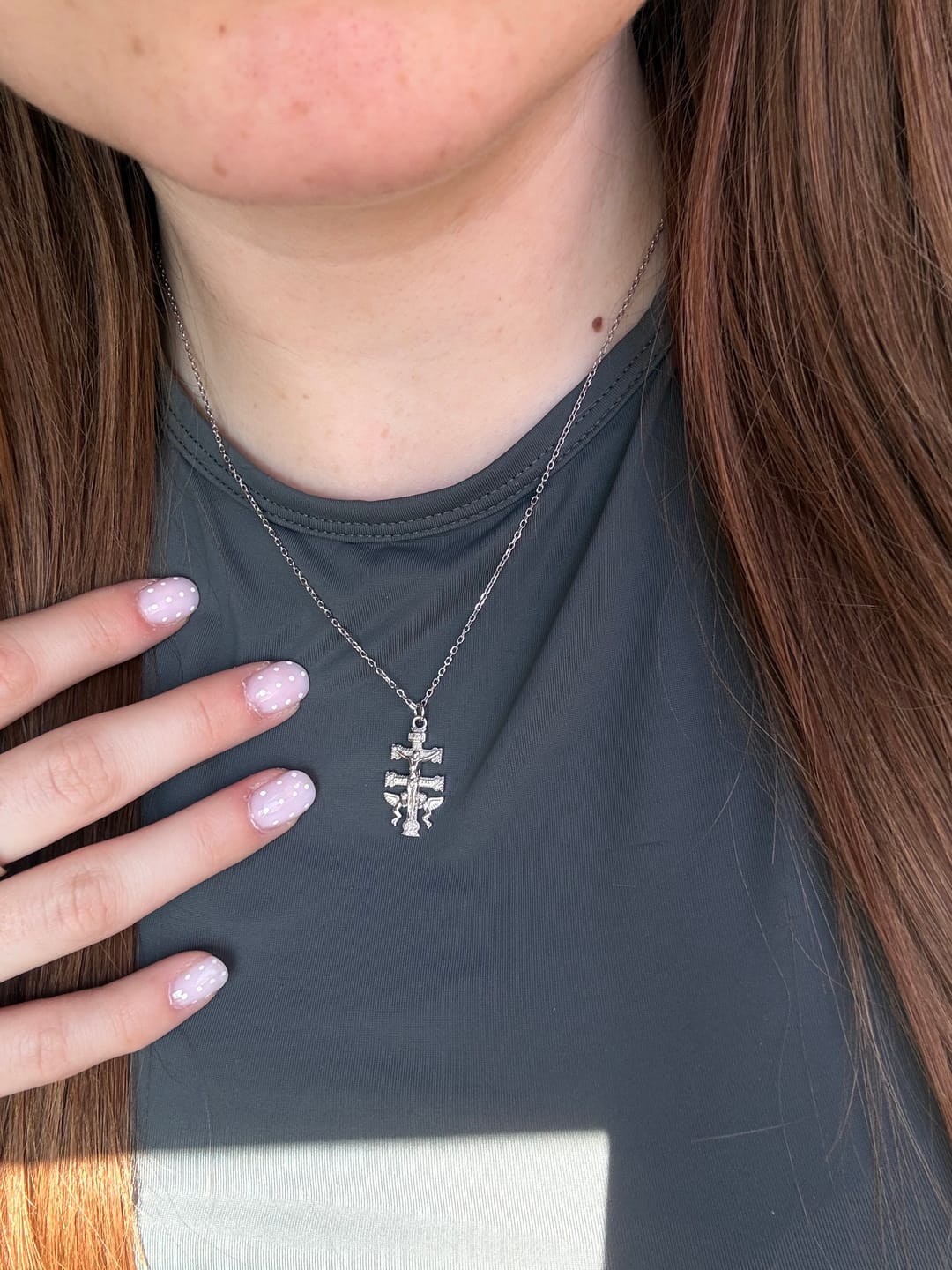 Customer photo review of Collar Cruz de Caravaca
