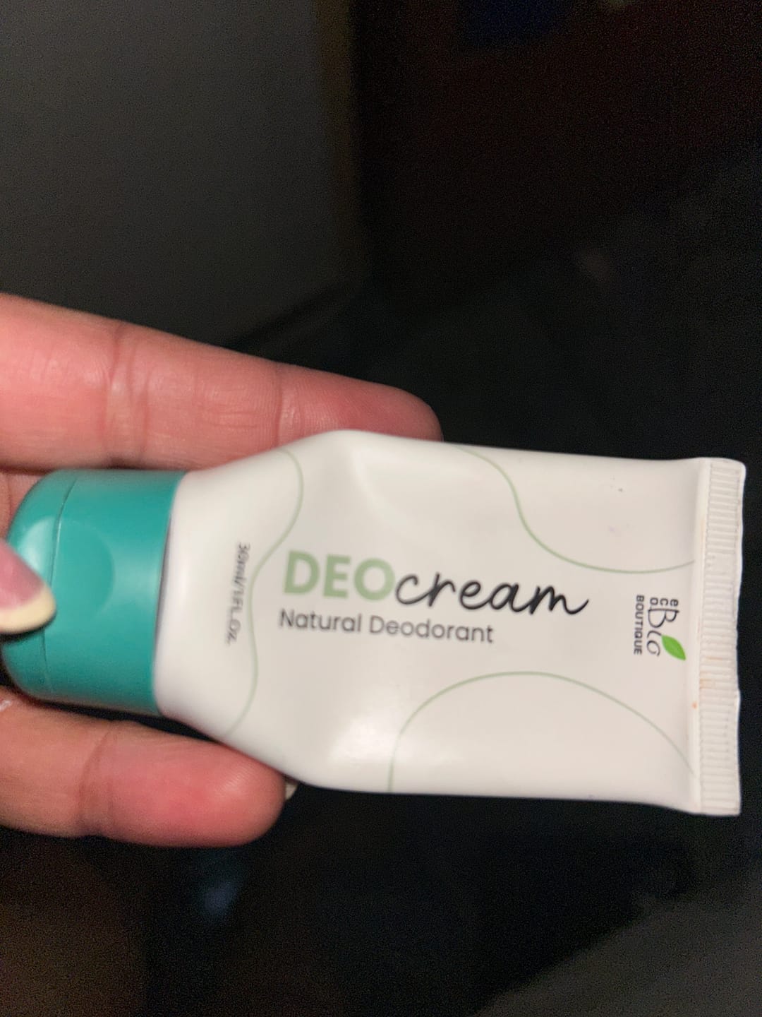 Customer photo review of DeoCream