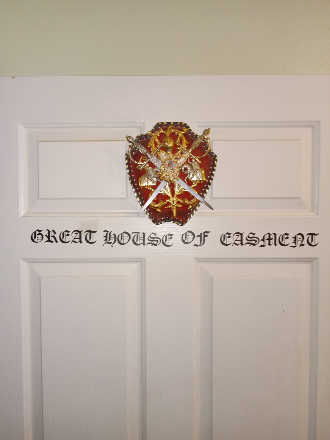 Customer photo review of Custom Wall Quote Vinyl Decal