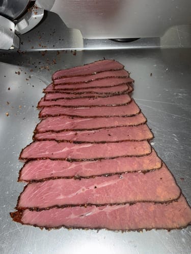 Customer photo review of Girls Can Grill Pastrami Kit