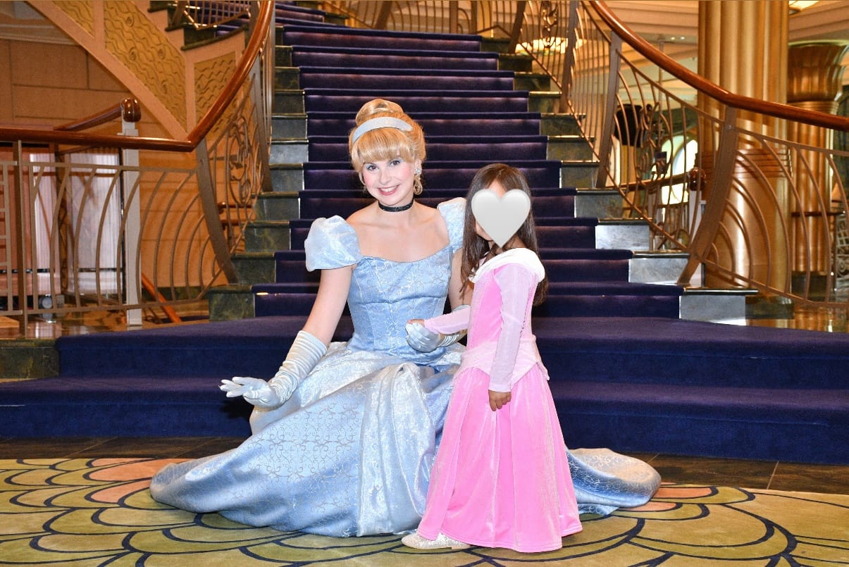 Customer photo review of Portrait Collection Sleeping Beauty Gown