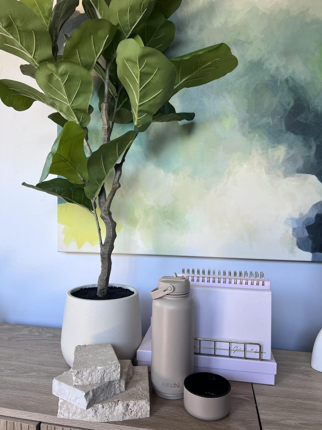 Customer photo review of The Fettchi Bottle - Beige