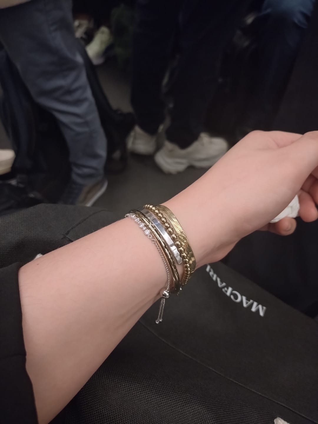 Customer photo review of Classic Oval Bangle
