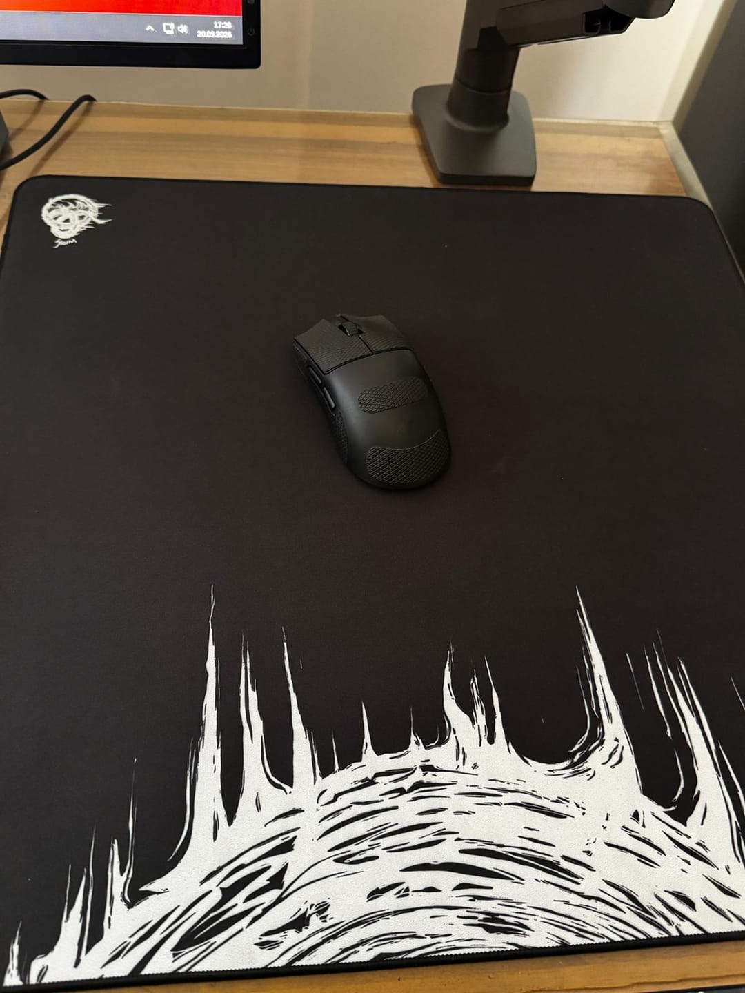 Customer photo review of Wraith Ace Series Poron Mousepad