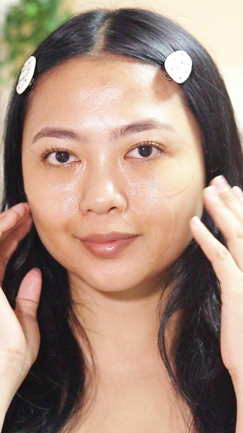 Customer photo review of Glutathione kojic acid eye patch Vita jelly