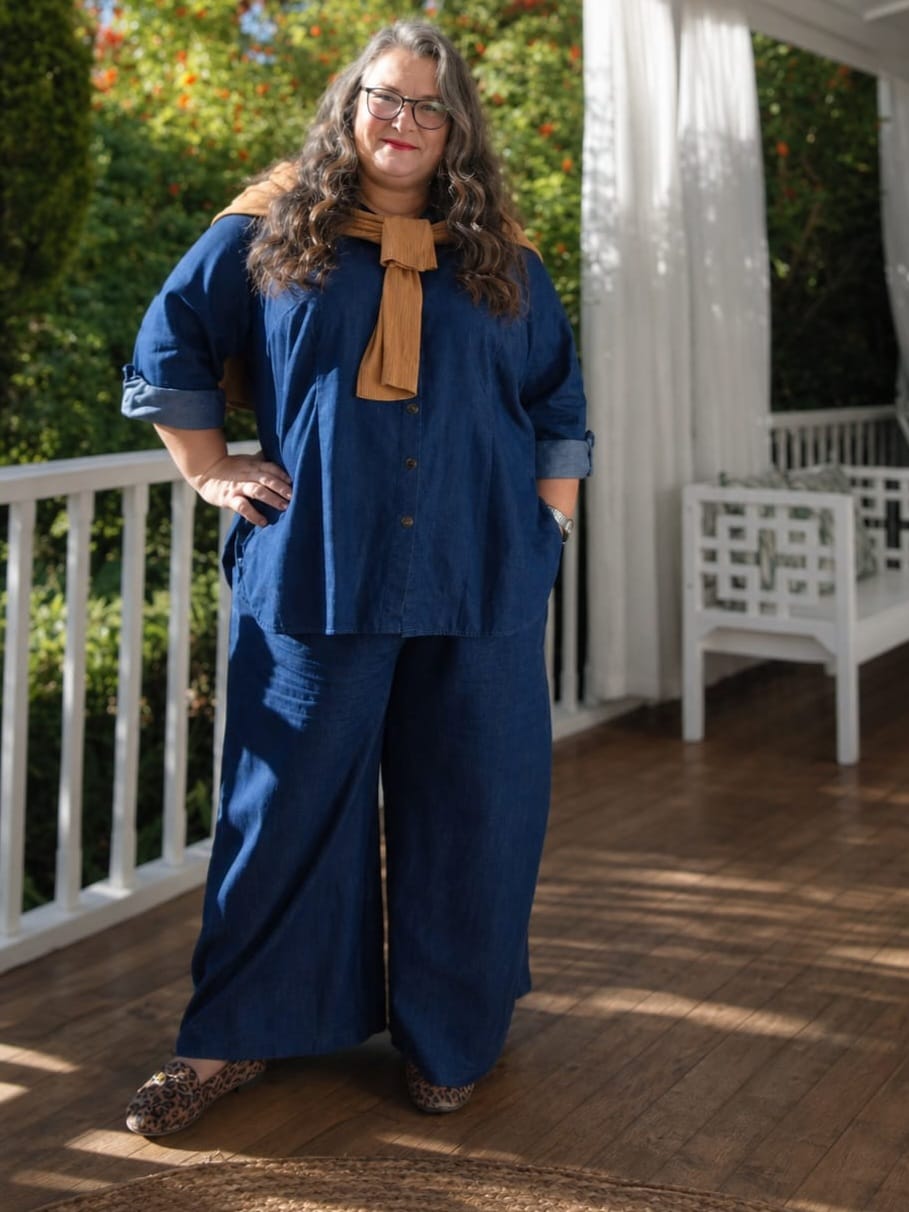 Customer photo review of Denim Indigo 4oz