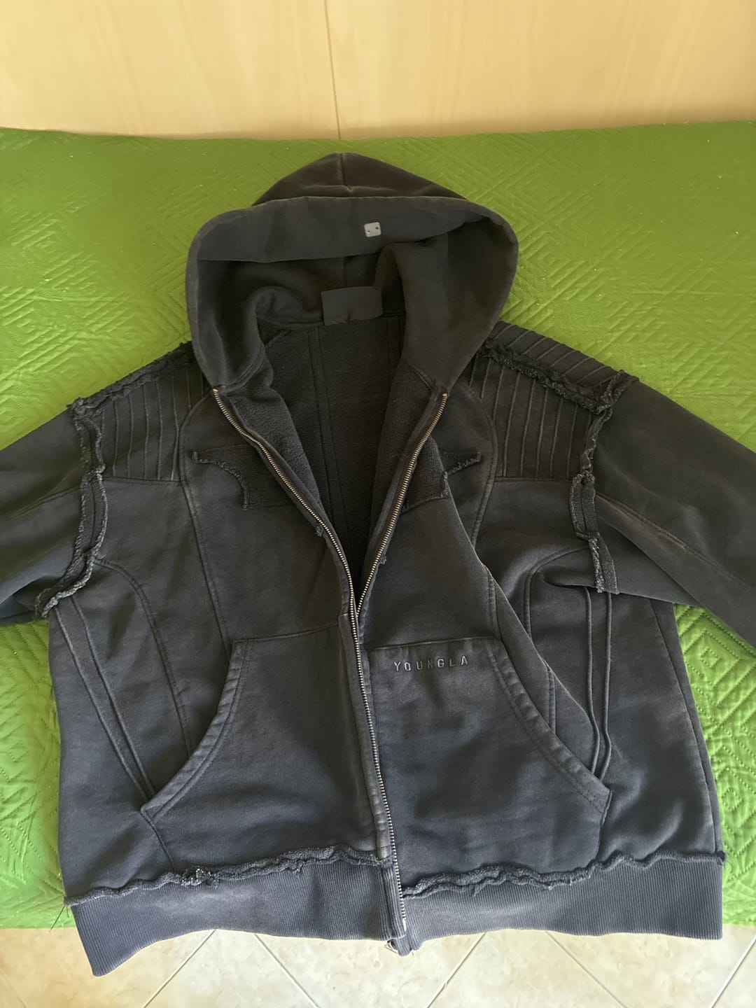 Customer photo review of 5209 - Batman Armored Zip-Ups