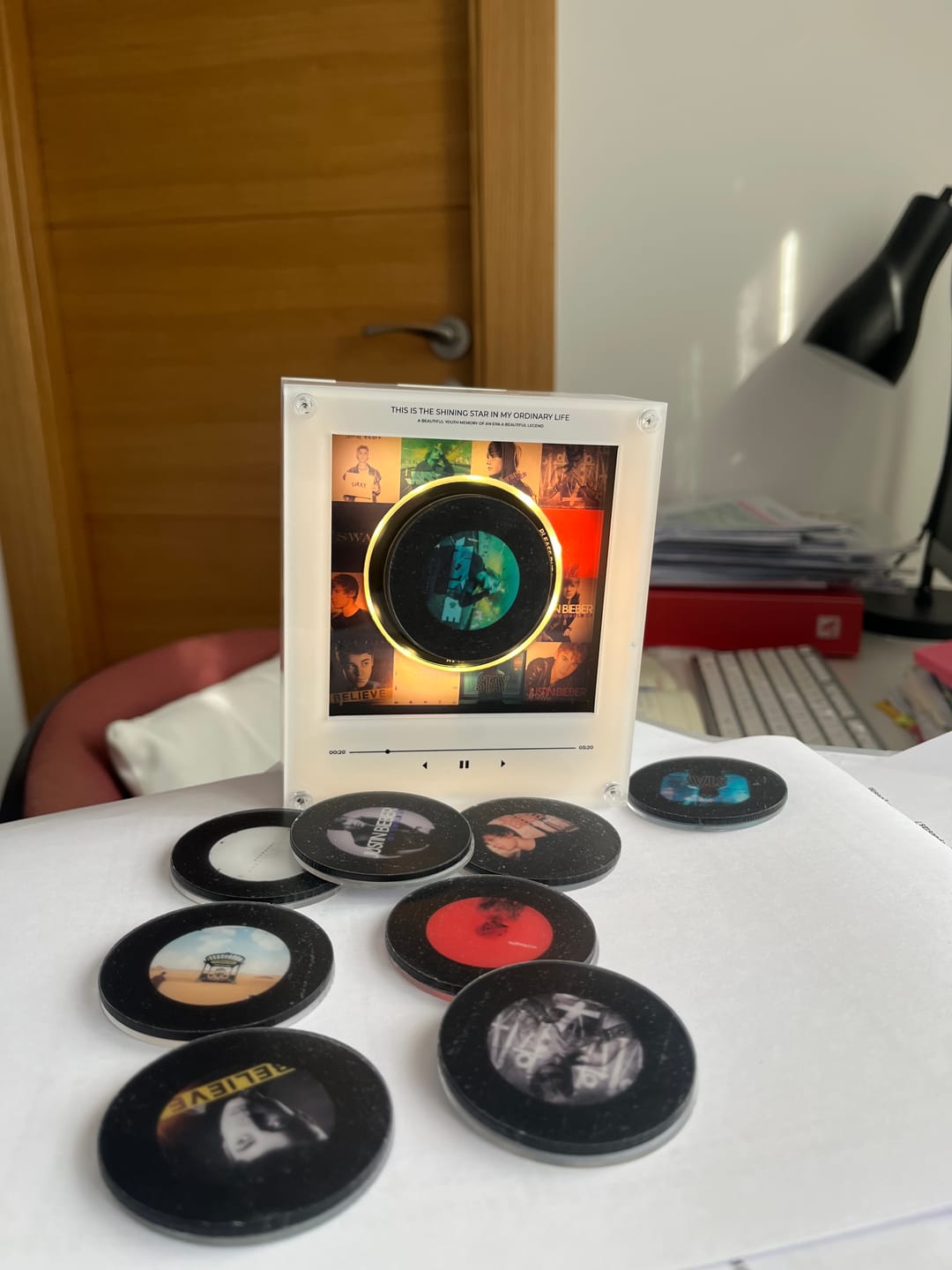 Customer photo review of Replay Music Player - Justin Bieber Edition