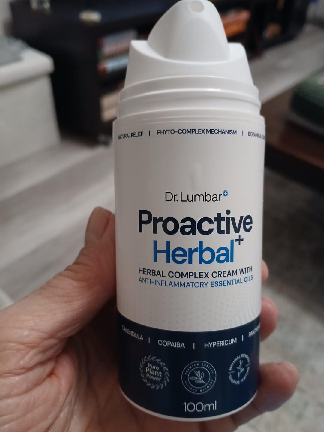 Customer photo review of Proactive Herbal+ Speciális Gyógynövény Krém Izmokra, Ízületekre, Talpi Bőnyére