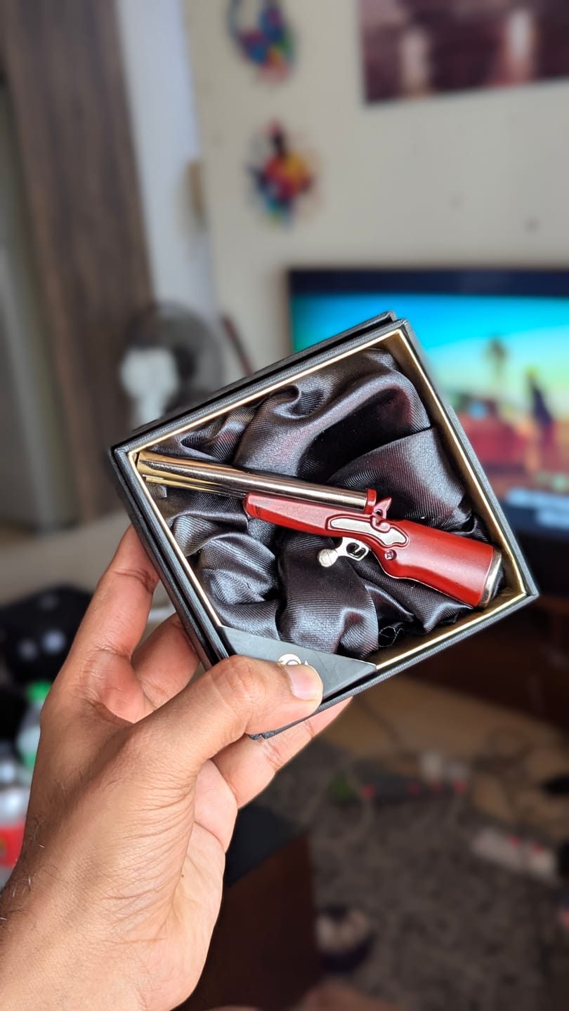 Customer photo review of Mini Shotgun Lighter