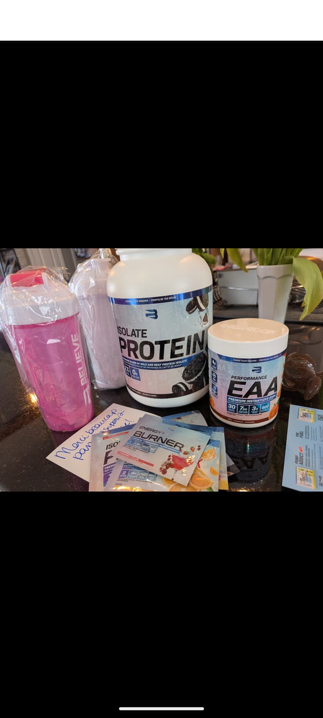 Customer photo review of Believe Shaker