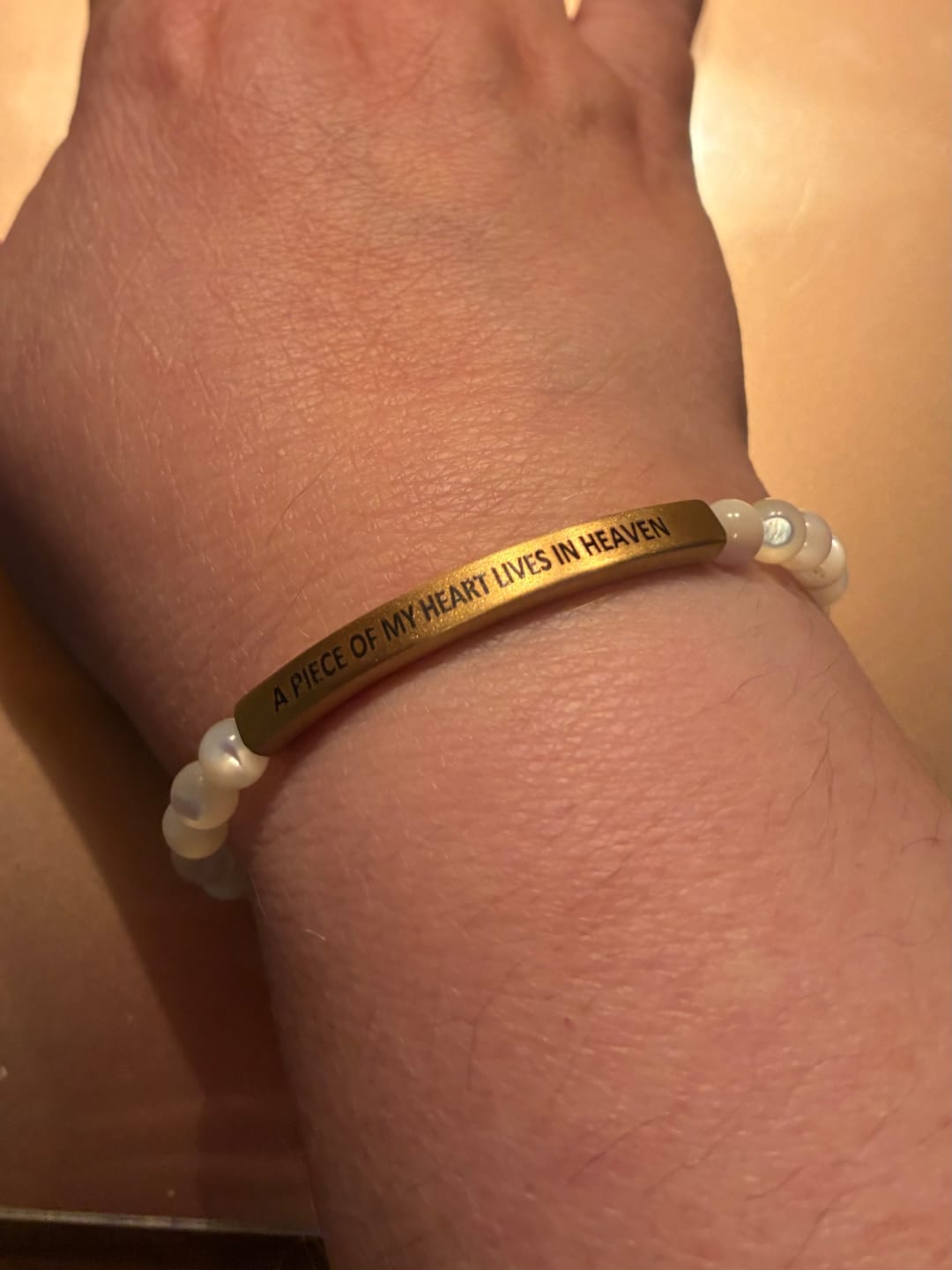 Customer photo review of A PIECE OF MY HEART LIVES IN HEAVEN