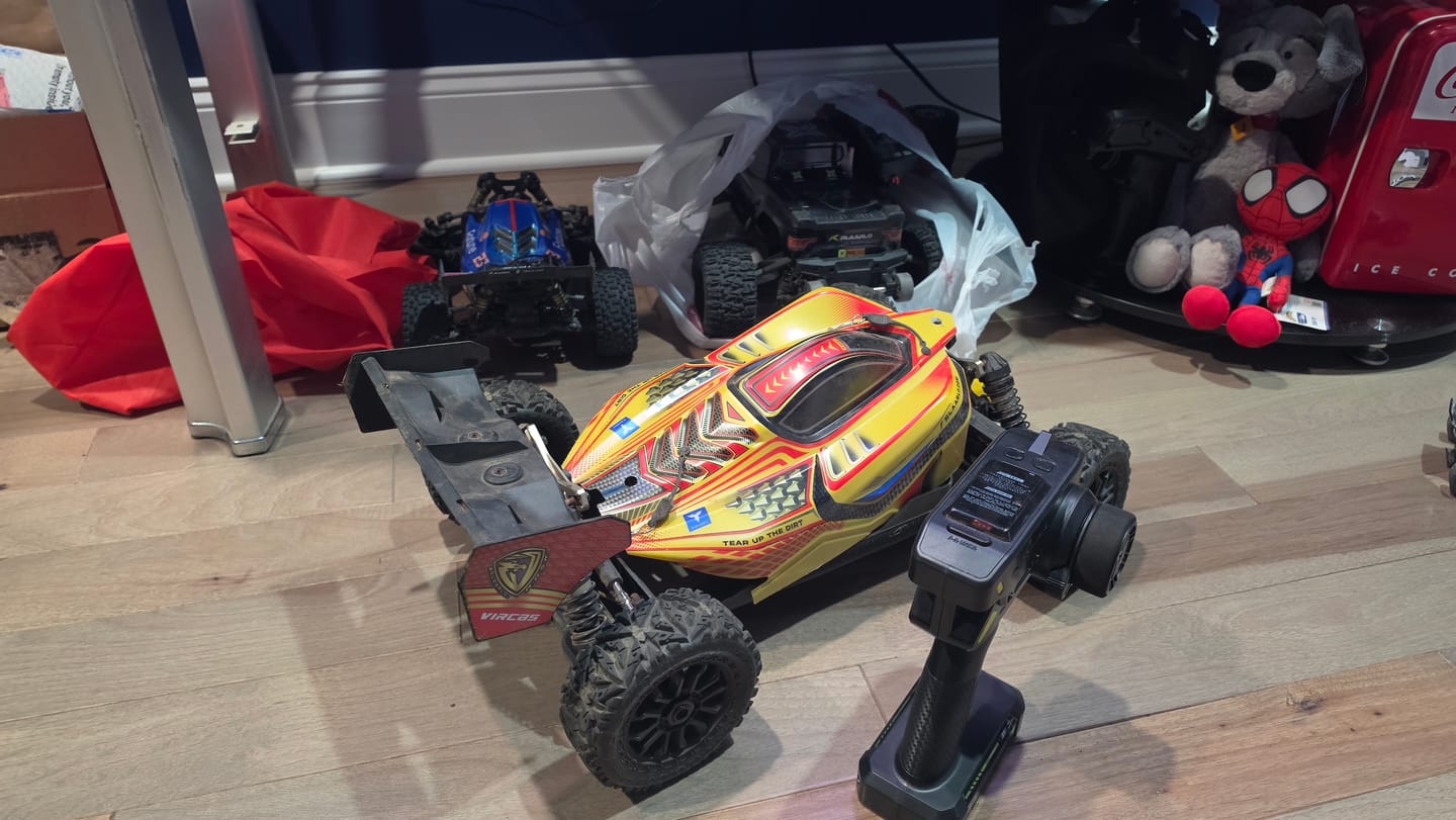 Customer photo review of Rlaarlo 1/8 4WD Buggy Dragon Scale Knight | DSK RTR