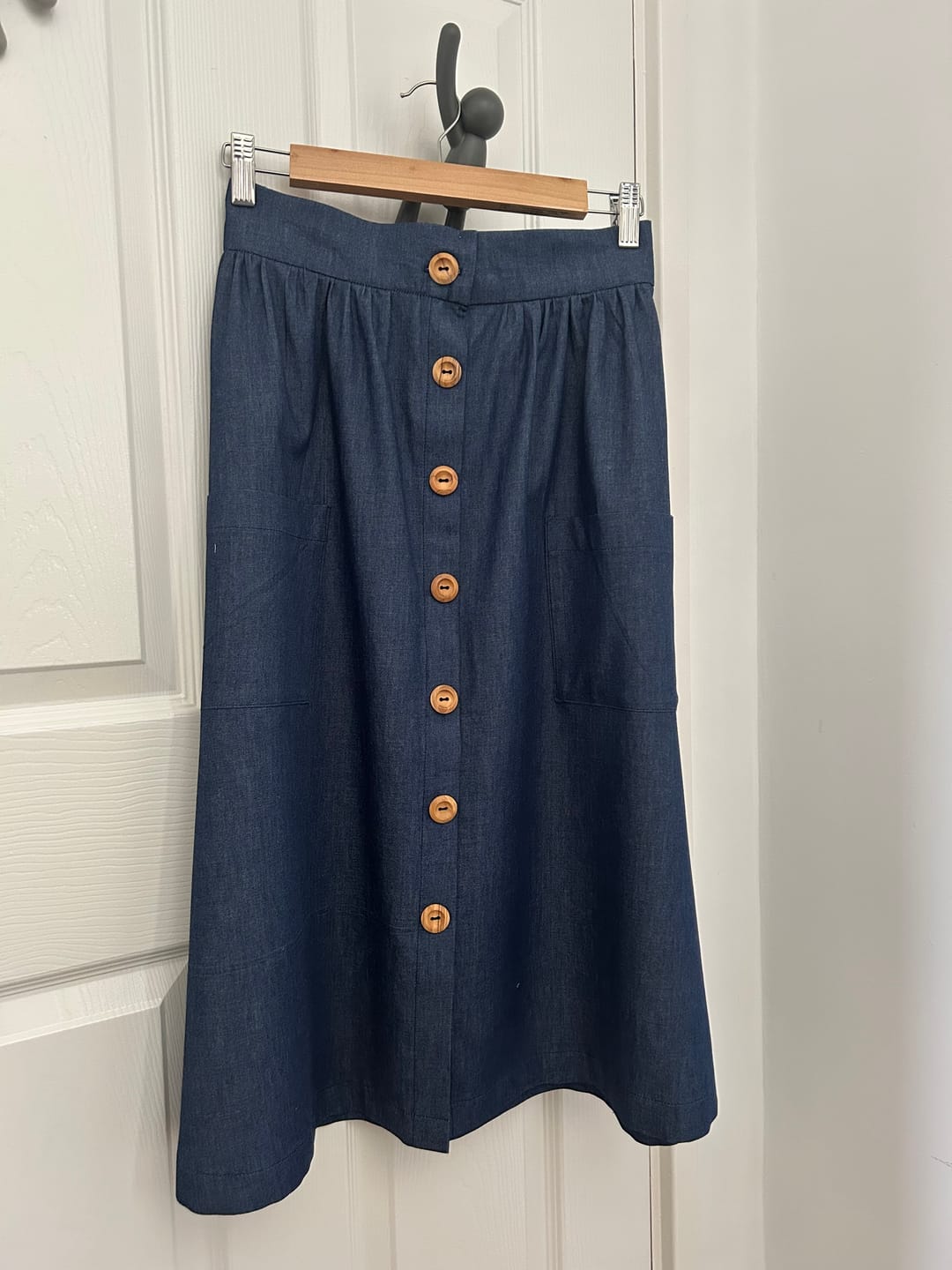 Customer photo review of Lightweight 4oz Washed Denim Fabric