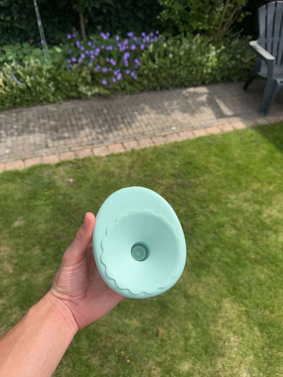Customer photo review of Draagbare Borstkolf - Heymommies Flow Lite 12