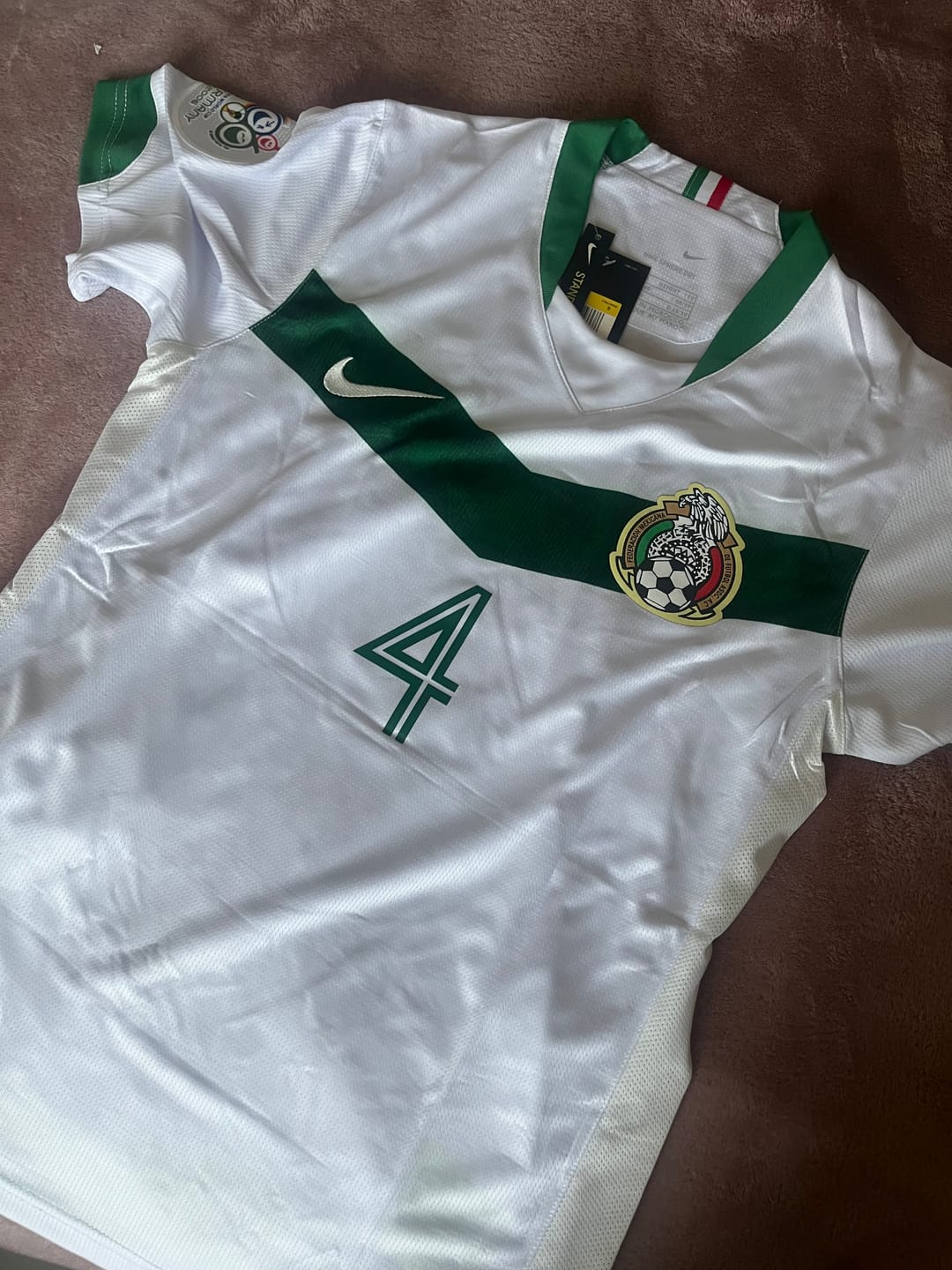 Customer photo review of Jersey México 2006 Visitante
