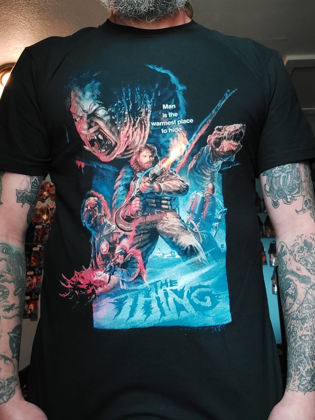 Customer photo review of THE THING: FROZEN HELL - T-SHIRT