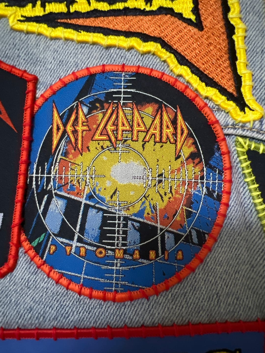 Customer photo review of Def Leppard - Pyromania - Patch