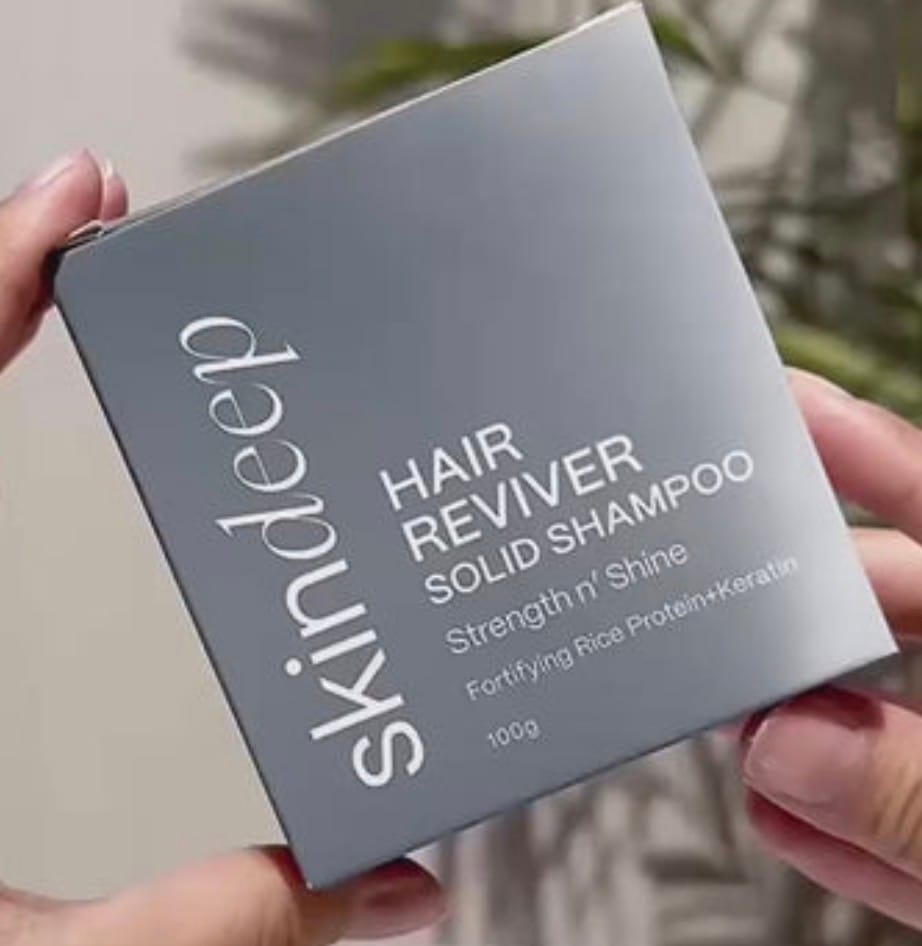 Customer photo review of HAIR REVIVER - Rice Protein Solid Shampoo