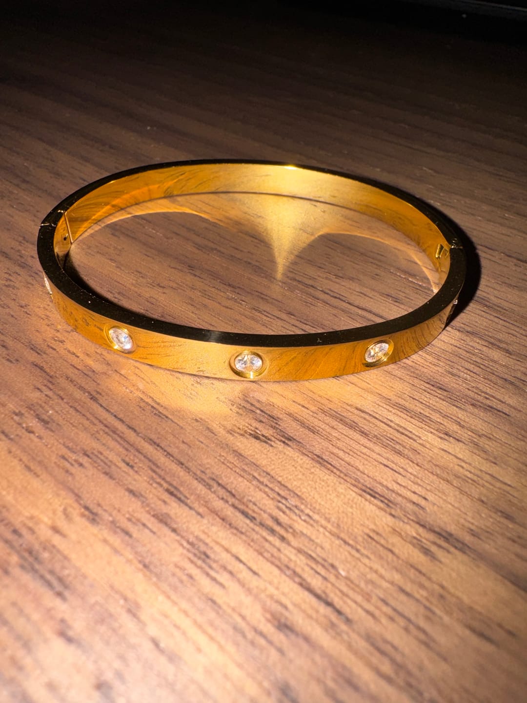 Customer photo review of Arianna Armreif | 18K vergoldet